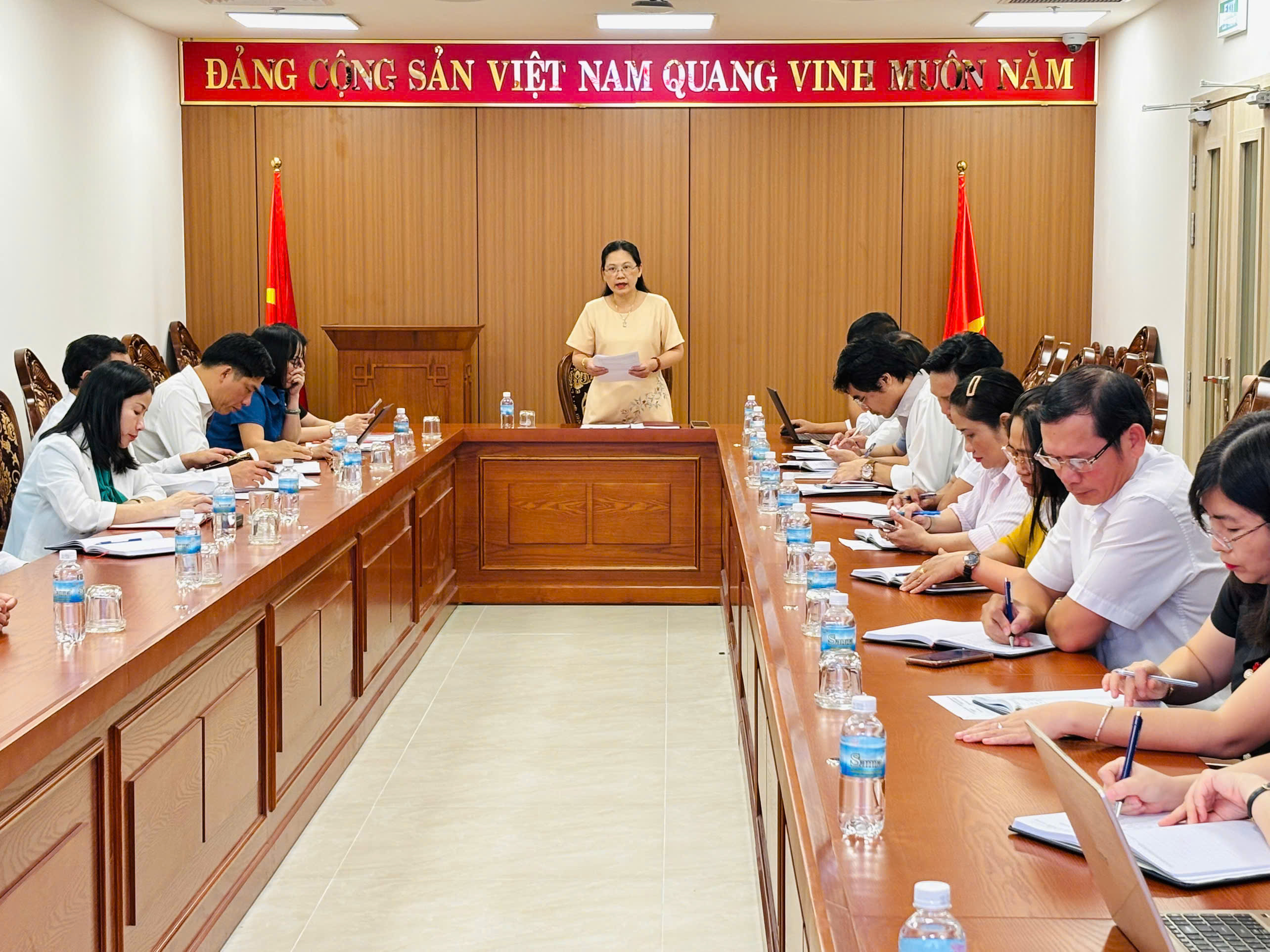 Đảng bộ Ban Tuyên giáo và Dân vận Tỉnh ủy sinh hoạt chuyên đề quý I/2026