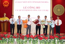 Công bố và trao 4 quyết định về công tác cán bộ