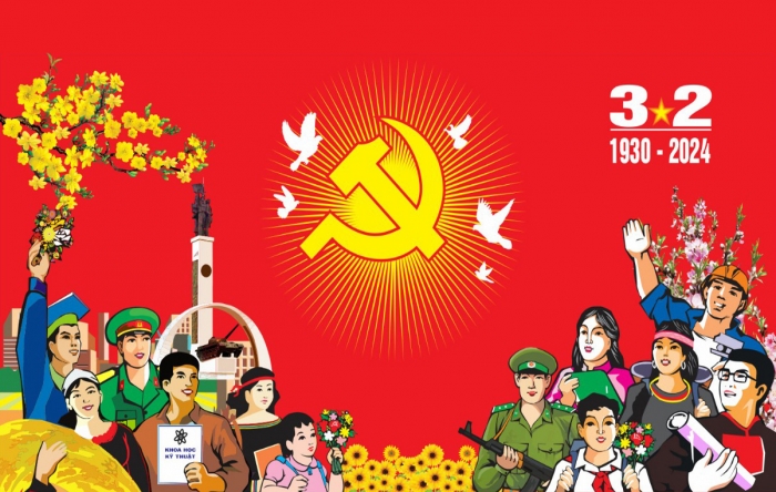 Đảng đã cho ta mùa xuân hi vọng…