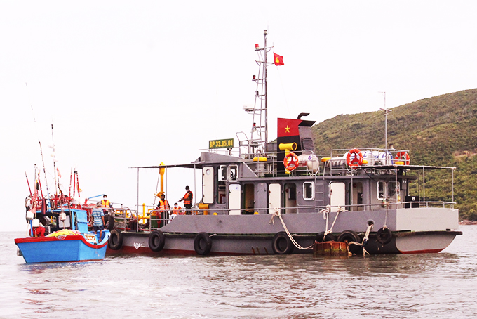 Xây dựng thế trận vững chắc ở khu vực biên giới biển
