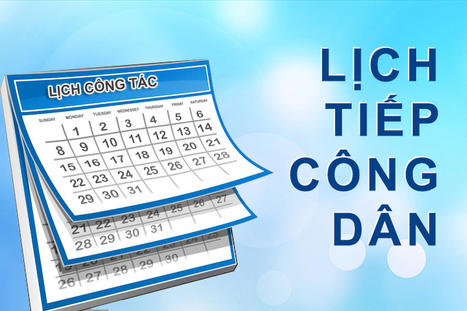 Tiếp công dân định kỳ tháng 10-2021