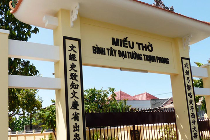 Tổ chức hội thảo về Bình Tây Đại tướng Trịnh Phong trong tháng 7