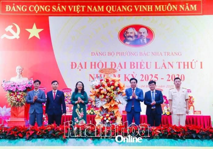 Đại hội Đại biểu Đảng bộ phường Bắc Nha Trang lần thứ nhất, nhiệm kỳ 2025 - 2030