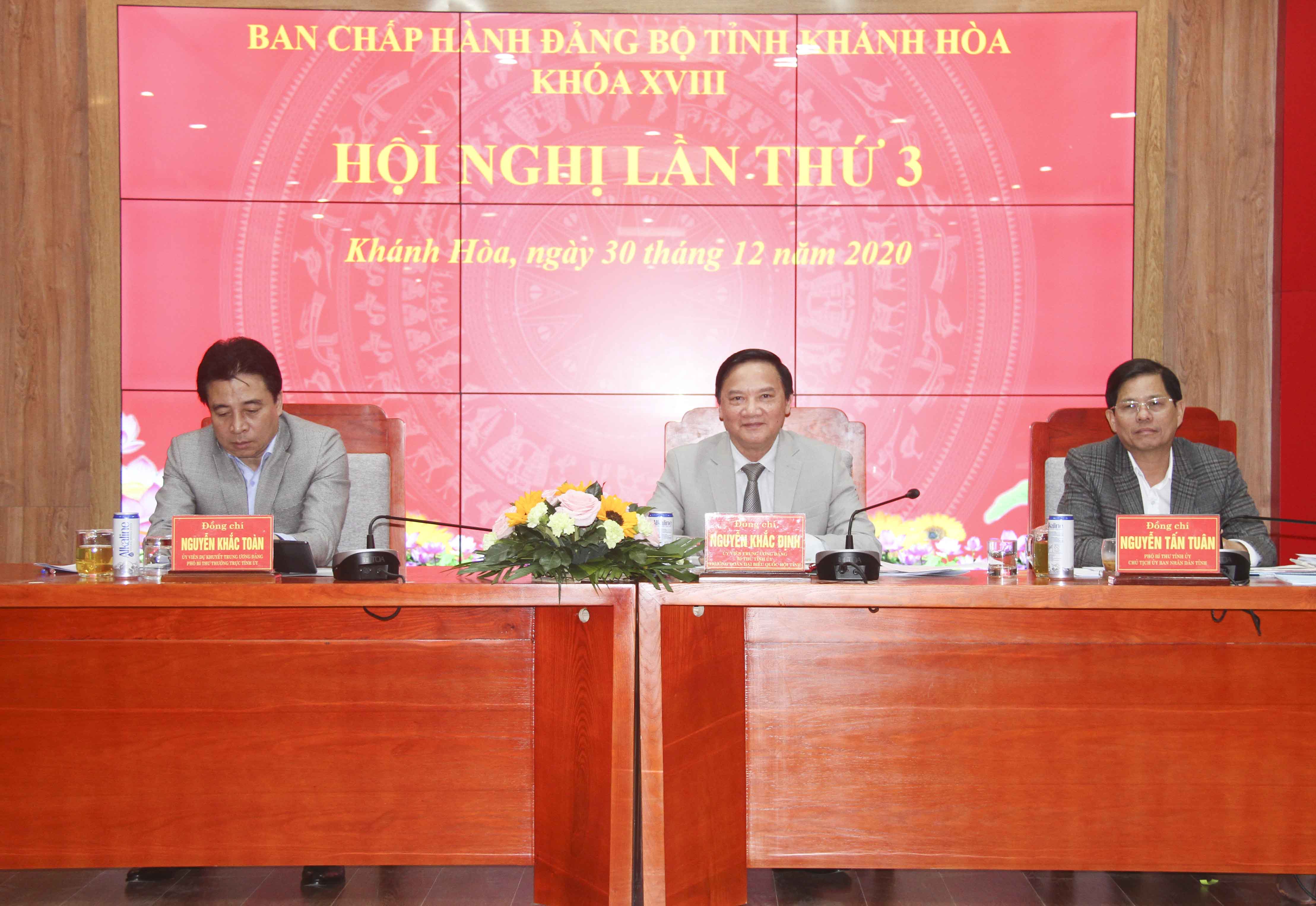 Hội nghị Tỉnh ủy Khánh Hòa lần thứ 3