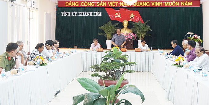 Thường trực Tỉnh ủy: Gặp mặt các vị nguyên lãnh đạo tỉnh