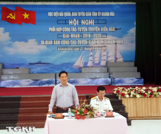 Hội nghị phối hợp công tác tuyên truyền biển, đảo giai đoạn 2019 – 2020 và Hội nghị Giao ban công tác Tuyên giáo quý II/2019
