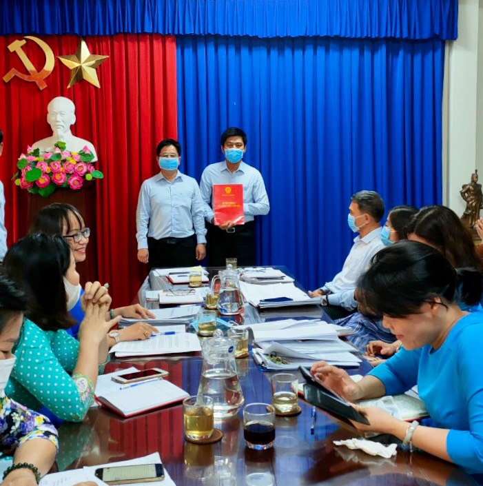 Công bố Quyết định về công tác cán bộ của Ban Tuyên giáo Tỉnh ủy