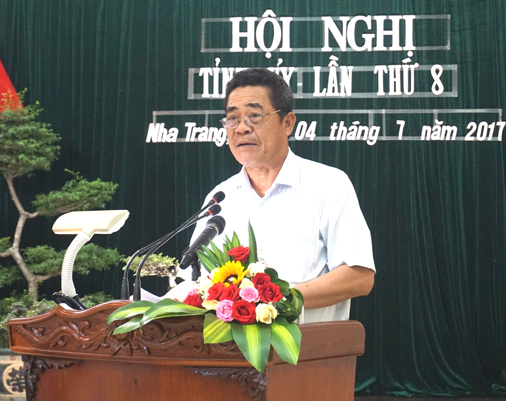 Bế mạc Hội nghị Tỉnh ủy Khánh Hòa lần thứ 8