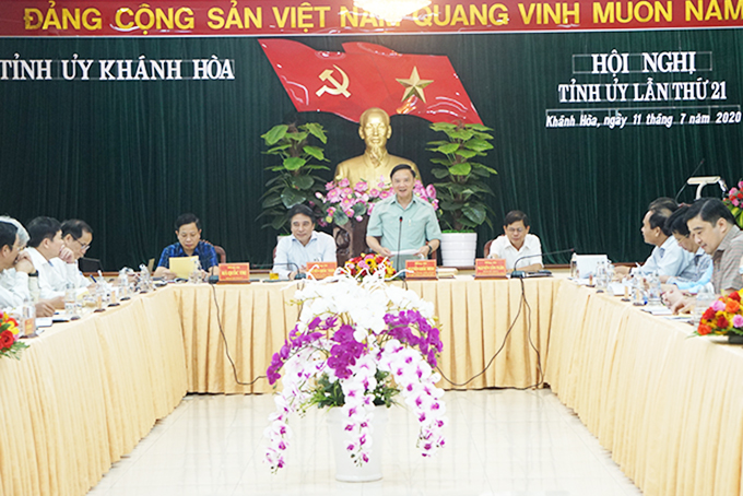 Hội nghị Tỉnh ủy Khánh Hòa lần thứ 21