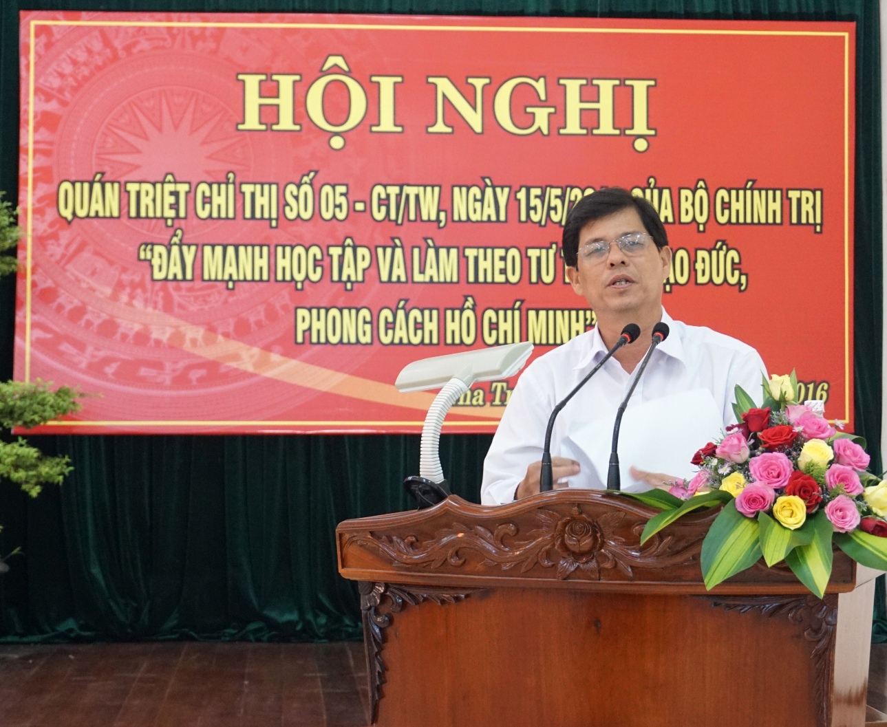 Hội nghị triển khai thực hiện Chỉ thị 05 – CT/TW, ngày 15/5/2016 của Bộ Chính trị về “Đẩy mạnh học tập và làm theo tư tưởng, đạo đức, phong cách Hồ Chí Minh” trên địa bàn tỉnh Khánh Hòa 