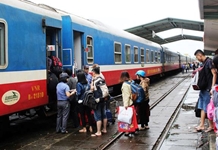Lưu ý đối với hành khách mua vé tàu Tết