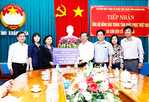 Đã nhận hơn 11 tỷ đồng hỗ trợ