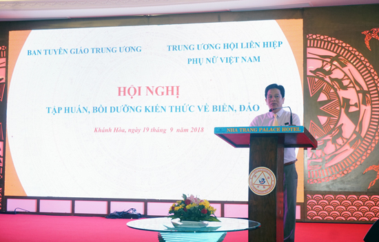 Tập huấn, bồi dưỡng kiến thức biển, đảo cho phụ nữ toàn quốc