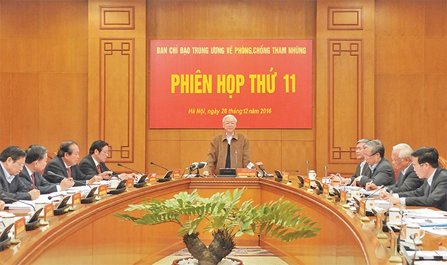 Tổng bí thư Nguyễn Phú Trọng: Phải hành động phòng, chống tham nhũng quyết liệt hơn nữa