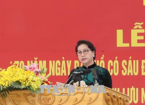 Chủ tịch Quốc hội: Lực lượng Công an nhân dân tiếp tục thực hiện tốt Sáu điều Bác Hồ dạy