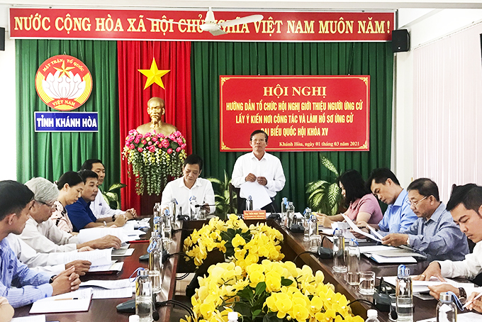 Hướng dẫn làm hồ sơ ứng cử đại biểu Quốc hội khóa XV