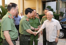 Chuẩn bị, tổ chức thật tốt Đại hội Đảng bộ Công an, đồng thời bảo vệ đại hội đảng bộ các cấp thành công tốt đẹp