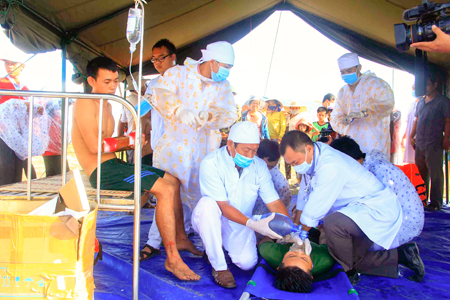 Cuộc diễn tập "BL-16": Hoàn thành tốt nhiệm vụ