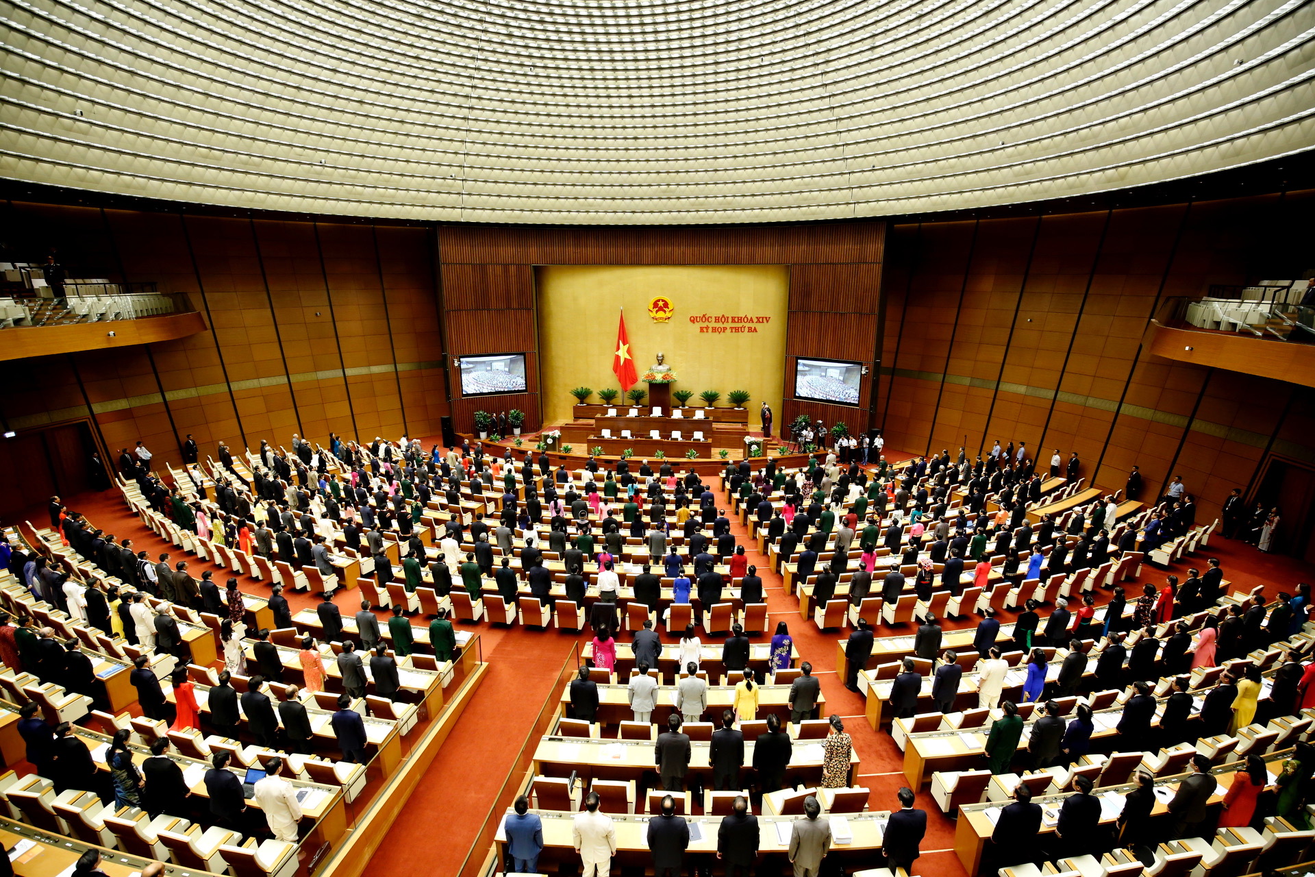 Khai mạc kỳ họp thứ 4, Quốc hội khóa XIV