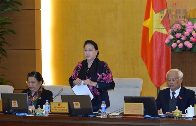 Khai mạc phiên họp thứ 19 của Ủy ban Thường vụ Quốc hội
