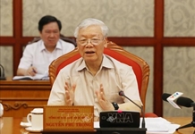 Tổng Bí thư, Chủ tịch nước Nguyễn Phú Trọng chủ trì họp Bộ Chính trị