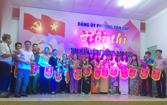 Đảng ủy Phường Tân Lập tổ chức khai mạc Hội thi tìm hiểu về tư tưởng, đạo đức, phong cách Hồ Chí Minh năm 2017