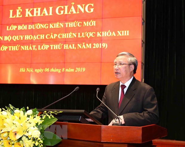 Bồi dưỡng kiến thức mới cho cán bộ quy hoạch cấp chiến lược của Đảng