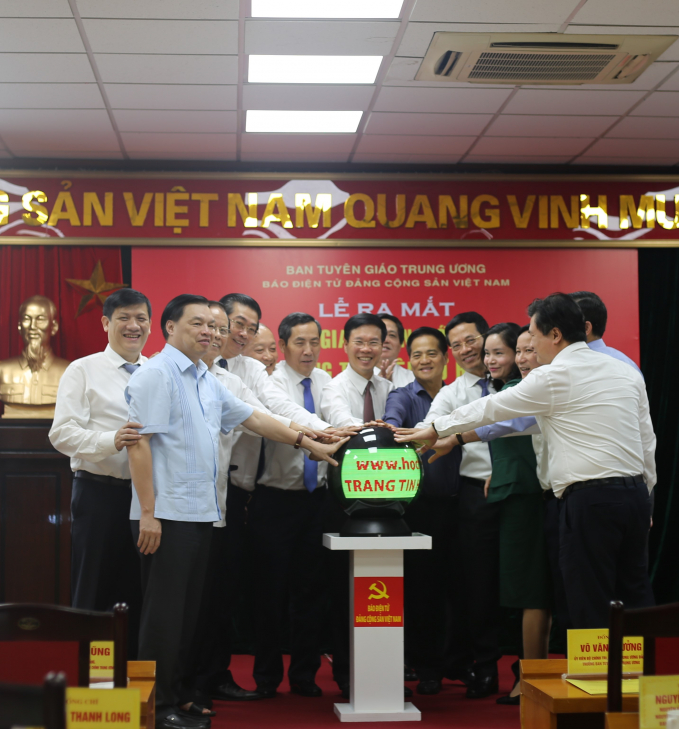 Trang Thông tin điện tử Hồ Chí Minh ra mắt Giao diện mới
