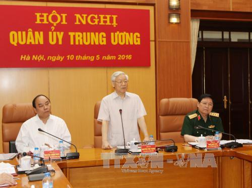 Bộ Chính trị chỉ định Quân ủy Trung ương, Thường vụ Quân ủy Trung ương