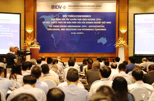 Hội thảo quốc tế “TPP – Cơ hội, thách thức và Giải pháp đối với Doanh nghiệp Việt Nam”