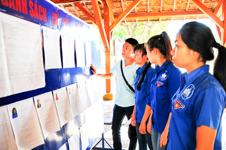 Chung tay tuyên truyền bầu cử