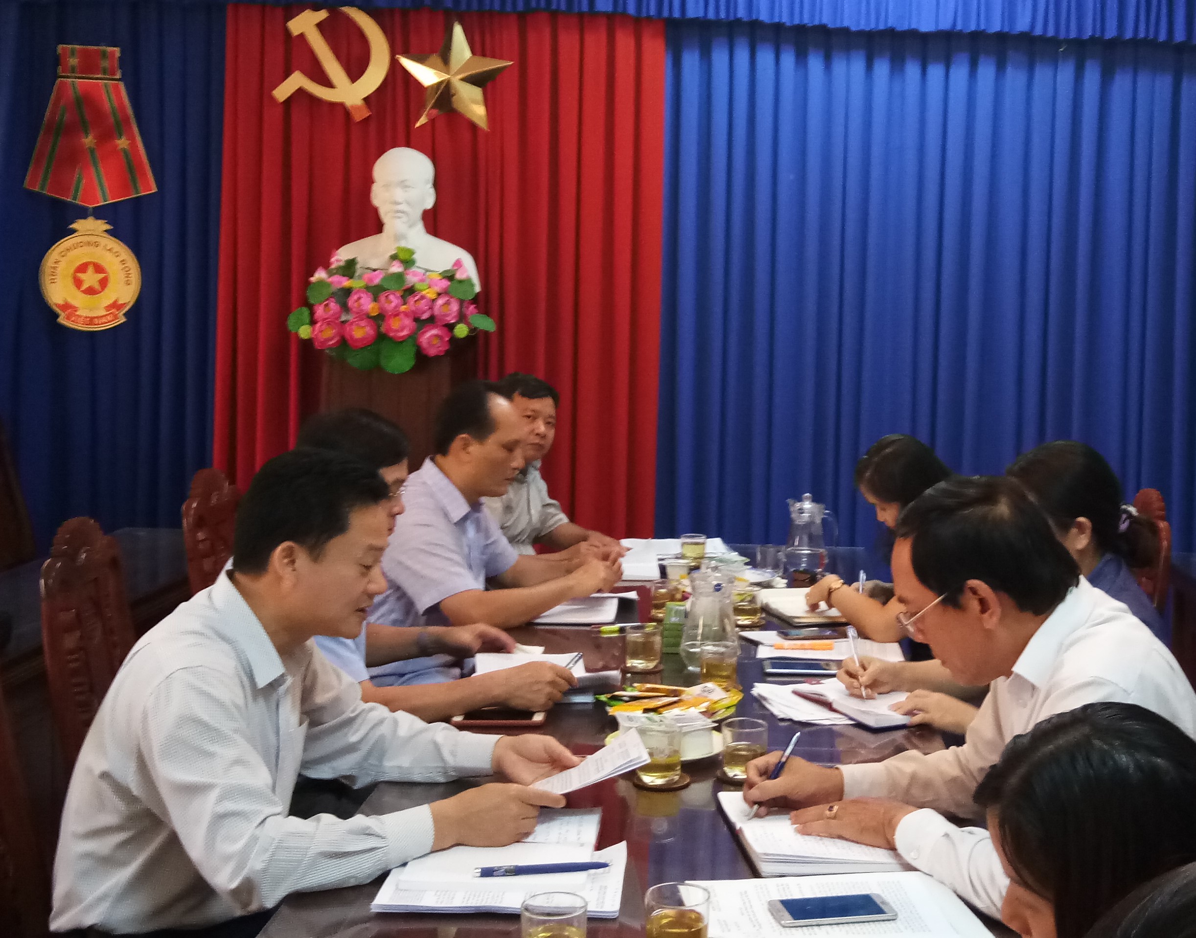 Cơ quan Thường trực Ban Tuyên giáo Trung ương tại Đà Nẵng  làm việc với Ban Tuyên giáo Tỉnh ủy Khánh Hòa