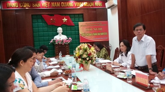 Khối thi đua các cơ quan tham mưu của Tỉnh ủy (Khối 1): Sơ kết công tác thi đua 6 tháng đầu năm 2018