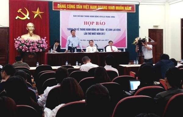 Lần đầu tiên tổ chức Tháng hành động về an toàn, vệ sinh lao động