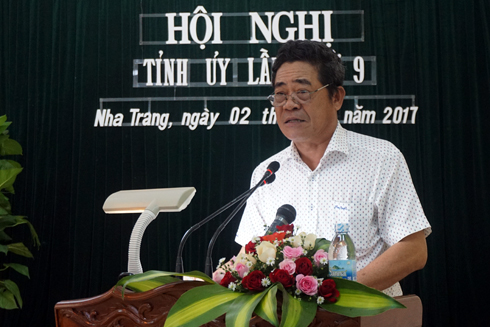 Khai mạc Hội nghị Tỉnh ủy Khánh Hòa lần thứ 9