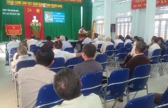 Hội nghị thông tin thời sự cho cán bộ cao cấp nghỉ hưu tháng 3/2017