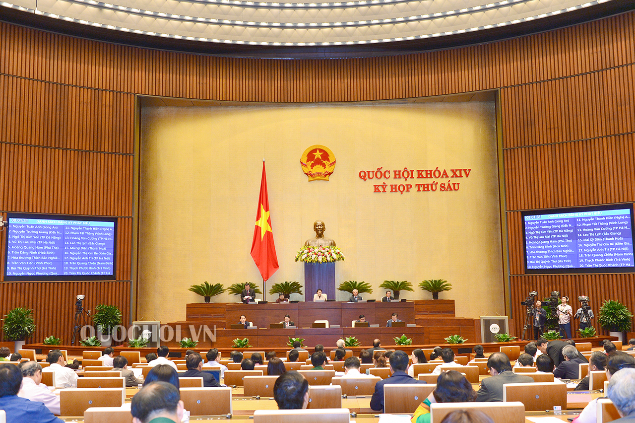 QUỐC HỘI THẢO LUẬN VỀ KẾT QUẢ THỰC HIỆN DỰ TOÁN NGÂN SÁCH NHÀ NƯỚC
