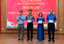 HỘI NGHỊ TRIỂN KHAI NHIỆM VỤ CÔNG TÁC TUYÊN GIÁO NĂM 2021