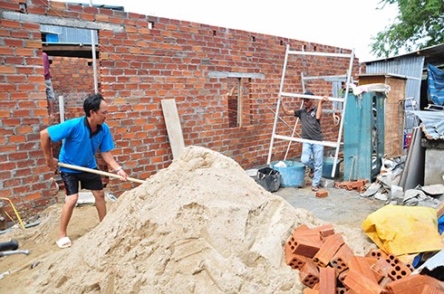 Các gia đình bị sập nhà ở TP. Nha Trang: Cuộc sống dần ổn định
