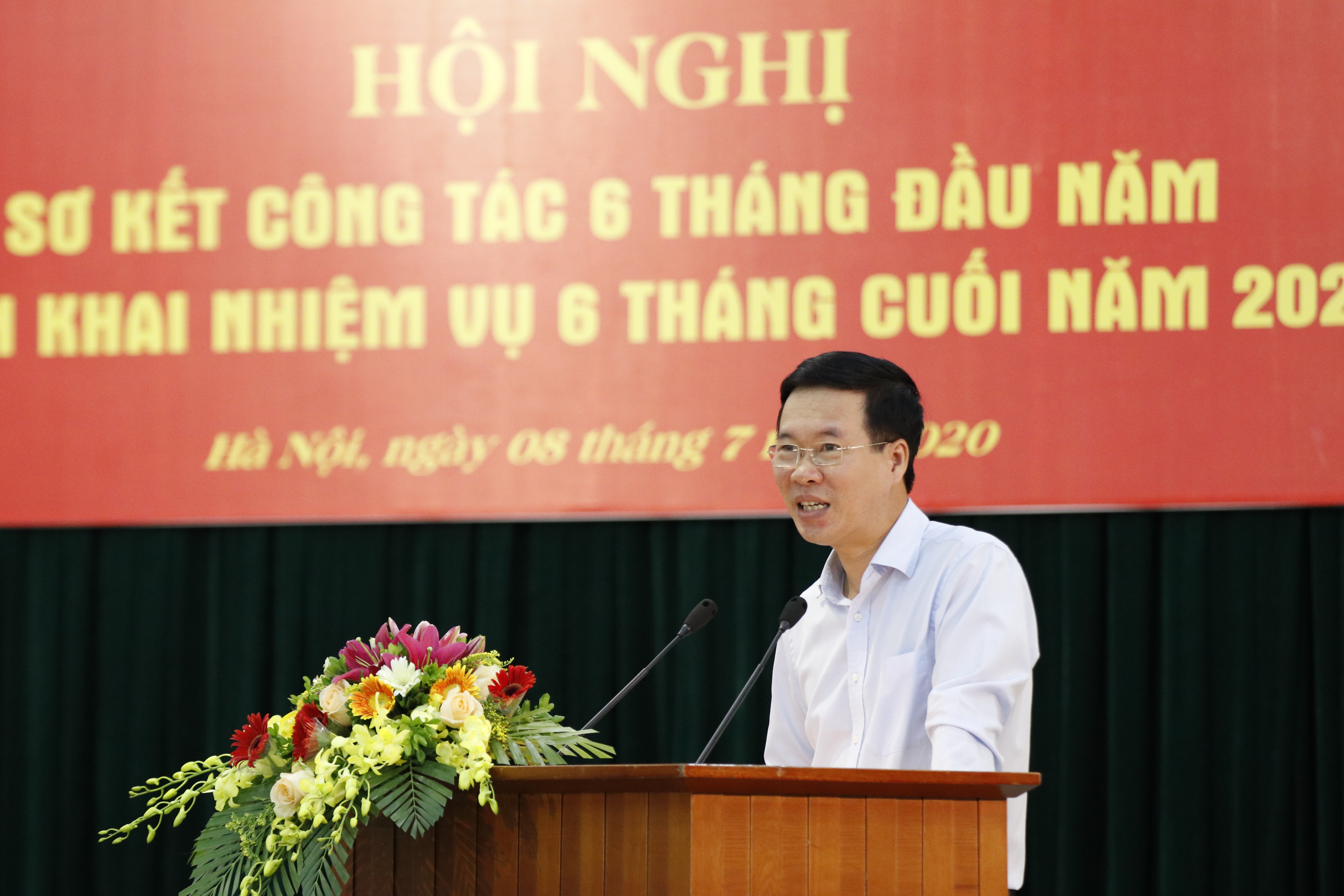 Chuẩn bị thật tốt các nhiệm vụ được giao trong tham mưu tổ chức thực hiện phục vụ Đại hội XIII của Đảng