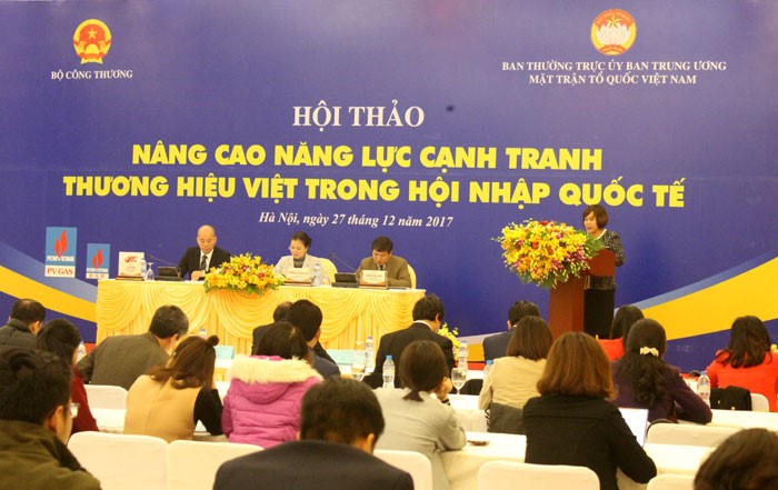 Nâng cao năng lực cạnh tranh của thương hiệu Việt trong hội nhập quốc tế