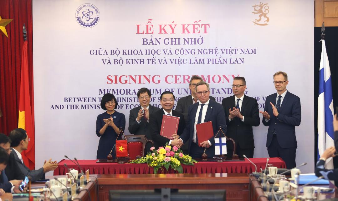 Việt Nam - Phần Lan đẩy mạnh hợp tác khoa học, công nghệ