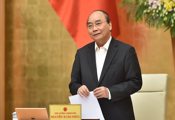 Thủ tướng Nguyễn Xuân Phúc chủ trì phiên họp Chính phủ thường kỳ tháng 11