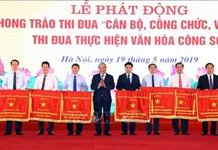 Thủ tướng Nguyễn Xuân Phúc phát động Phong trào thi đua “Cán bộ, công chức, viên chức, thi đua thực hiện văn hóa công sở”