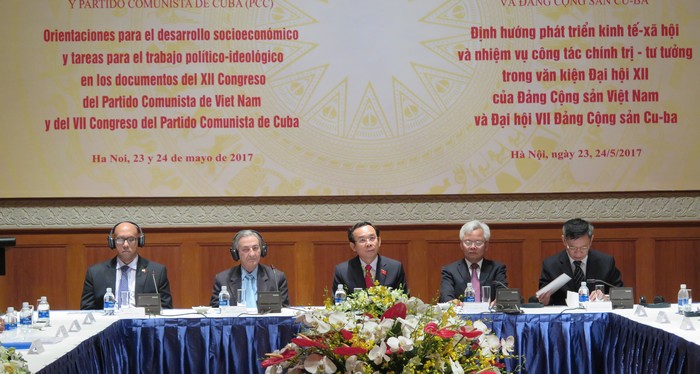 Khai mạc Hội thảo lý luận lần thứ ba giữa Đảng Cộng sản Việt Nam và Đảng Cộng sản Cu-ba