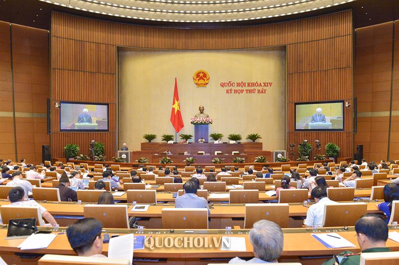 QUỐC HỘI NGHE BÁO CÁO THẨM TRA DỰ ÁN LUẬT THƯ VIỆN
