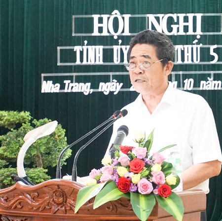 Hội nghị Tỉnh ủy Khánh Hòa lần thứ 5