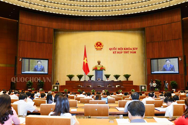 Quốc hội thảo luận ở hội trường về một số nội dung còn ý kiến khác nhau của dự án Luật Tố cáo (sửa đổi)