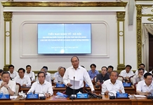 Đoàn Tiểu ban Kinh tế - Xã hội Đại hội XIII của Đảng làm việc với các tỉnh, thành phố vùng kinh tế trọng điểm phía nam