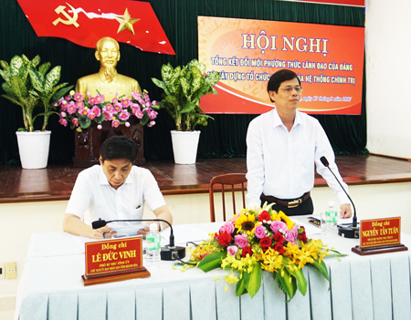 Đổi mới phương thức lãnh đạo của Đảng